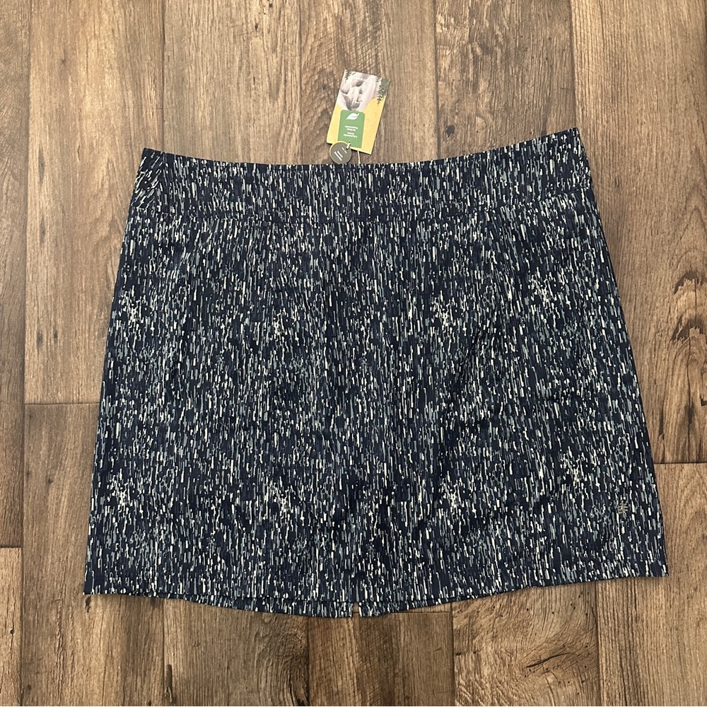 Royal Robbins Discovery Printed Active Golf Skort Women’s Size 20 Multicolour